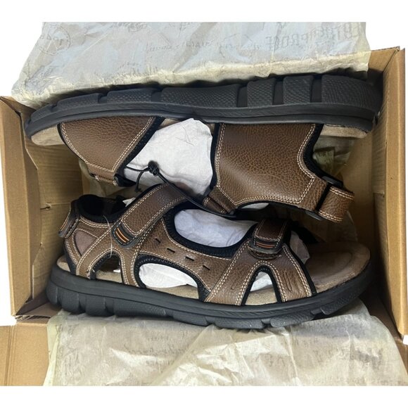 Men's Weatherproof Vintage Cameron sandals, size 13M - brown - NIB - Picture 6 of 9